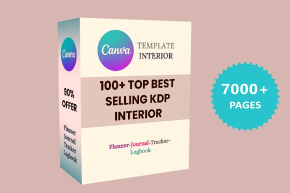 100 Top Best Selling KDP Interior Bundle: A Versatile Tool for Productivity, Self-Care, and Creativity