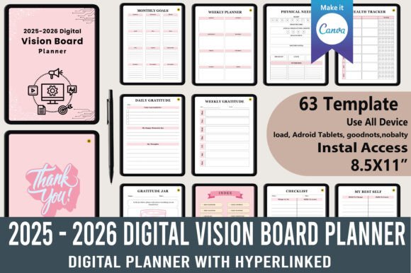 2025 - 2026 Digital Vision Board