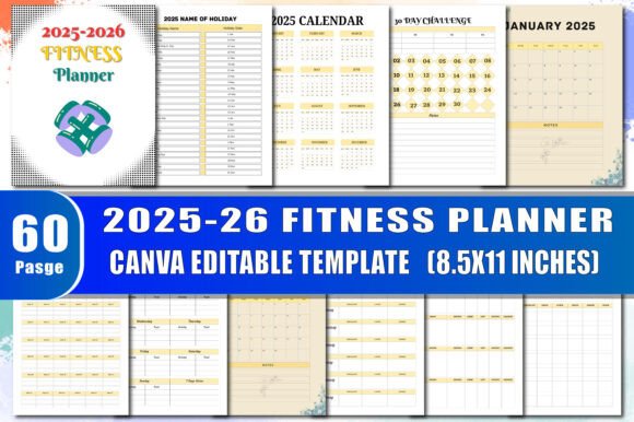 2025-2026 Fitness Planner: A Comprehensive Guide for 2025 and 2026