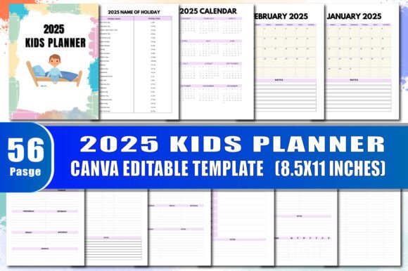 2025 Kids Planner: A Comprehensive Tool for Organized Learning and Growth