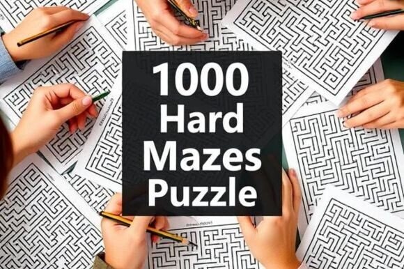 2025 New 1000 Hard Mazes Puzzle Mega: A Comprehensive Guide to Mind-Engaging Challenges