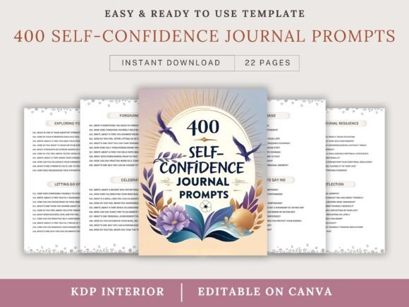 400 Self Confidence Journal Prompts: A Powerful Tool for Growth and Empowerment