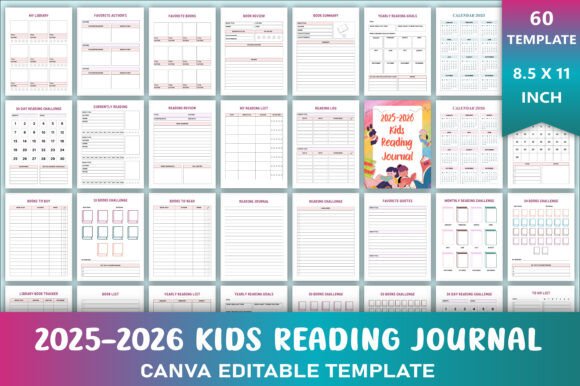 Editable 2025-2026 Kids Reading Journal: A Comprehensive Guide for Young Readers