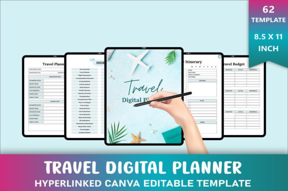 Editable Travel Digital Planner: A Comprehensive Tool for Organized Journeys