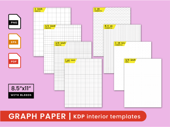Graph Paper for KDP A4 Design Bundle: A Versatile Tool for Creativity and Organization