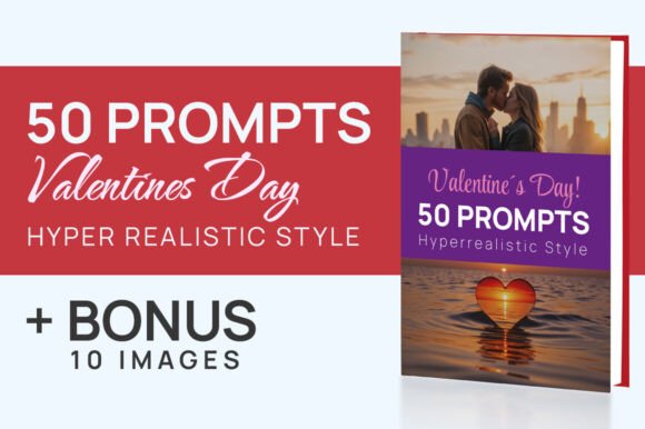 Mastering Valentine’s Day Design with 50 Hyperrealistic Prompt Valentine s Day