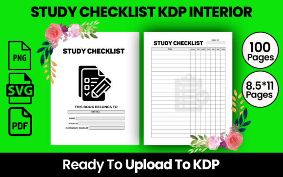 Study Checklist Interior